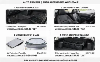 E-commerce auto accessory catalogs